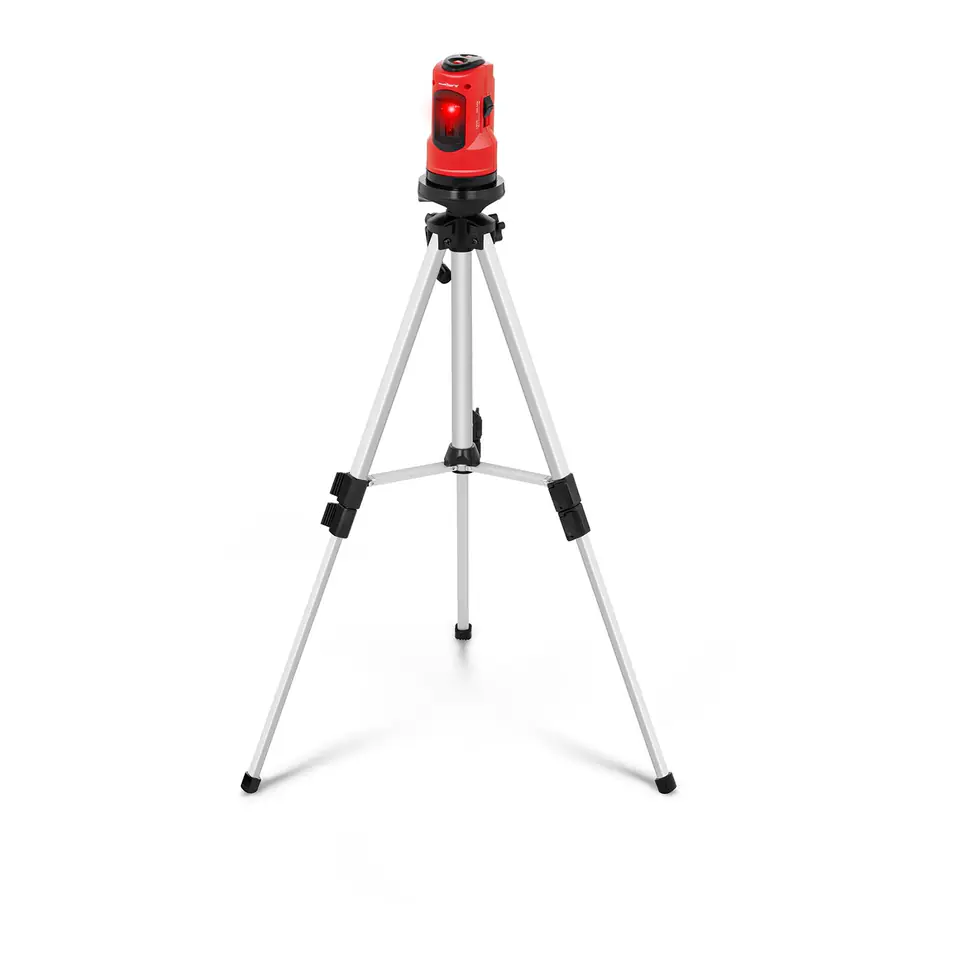 Construction cross line laser - laser level 10m + SUITCASE at Wasserman.eu