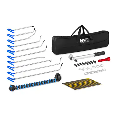⁨PDR repair kit for removing dents in the car body - 21 pieces⁩ at Wasserman.eu