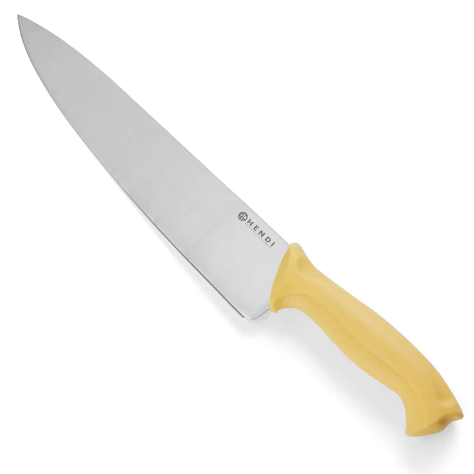 ⁨Poultry cooker knife HACCP 385mm - yellow - HENDI 842737⁩ at Wasserman.eu