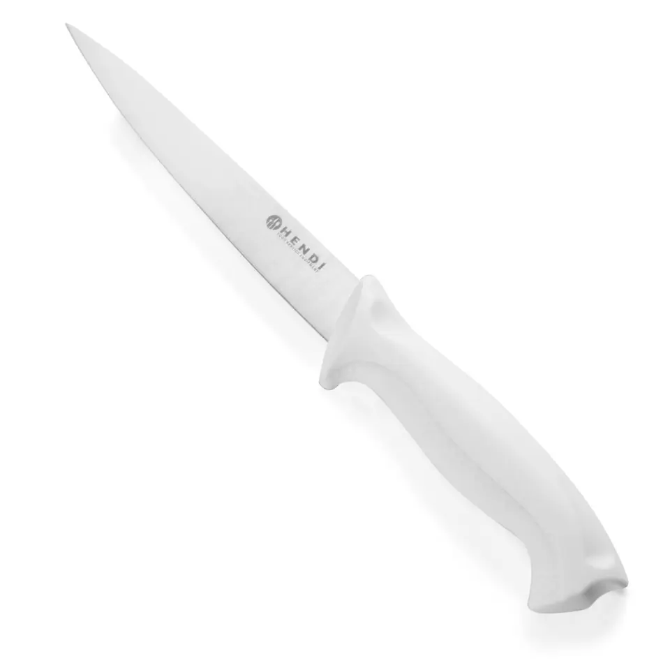 ⁨Universal filleting knife HACCP 300mm - white - HENDI 842553⁩ at Wasserman.eu