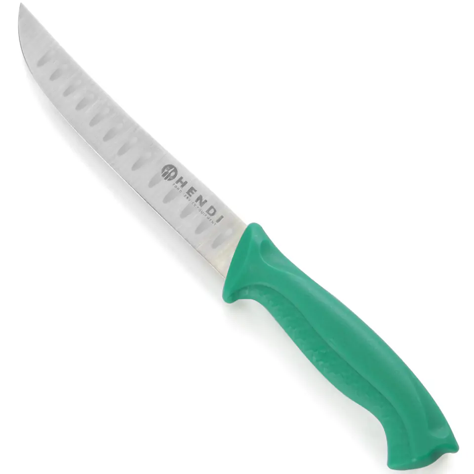 ⁨Fruit and vegetable knife ball cut HACCP 230mm - green - HENDI 842317⁩ at Wasserman.eu