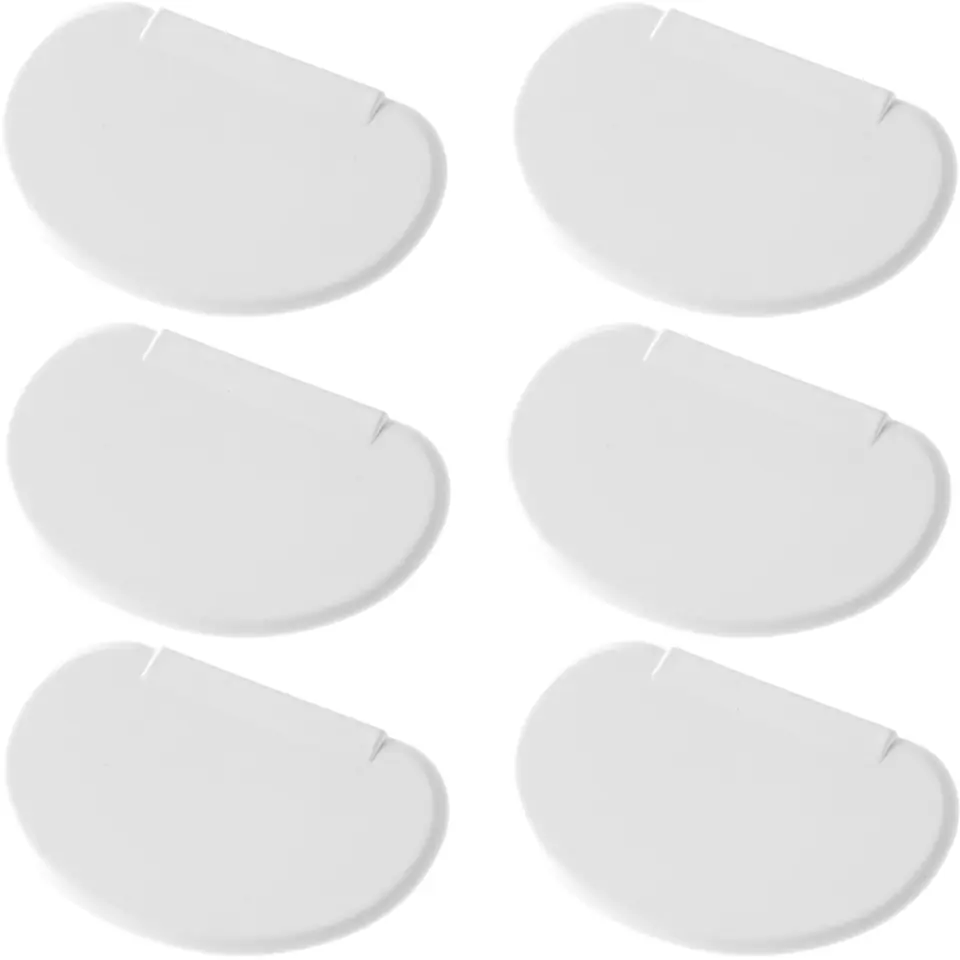 ⁨Confectionery scraper for dough SEMICIRCULAR 104x74mm - SET of 6 pcs.  - HENDI 554142⁩ at Wasserman.eu