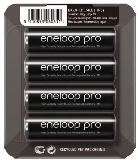 BATERRIES PRO AA 2450 mAh 4 PCS. at Wasserman.eu