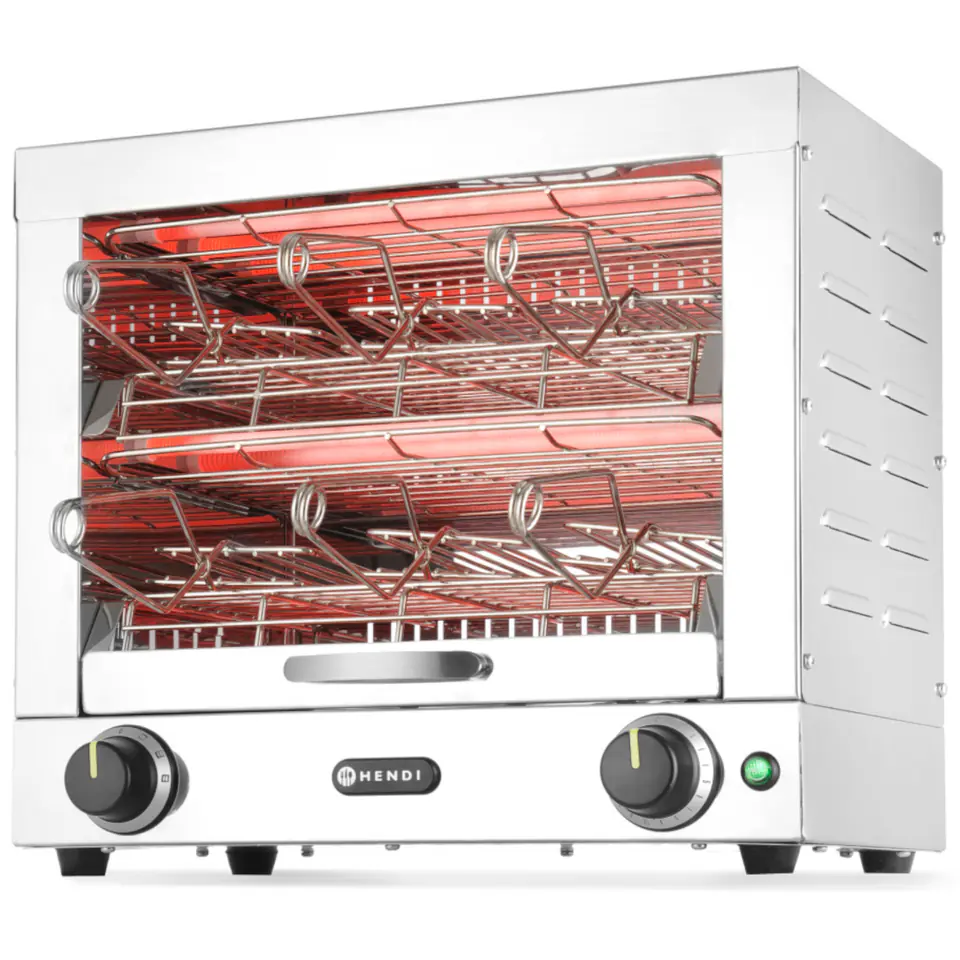 ⁨Quartz sandwich toaster with 6 buckles 3000W⁩ at Wasserman.eu