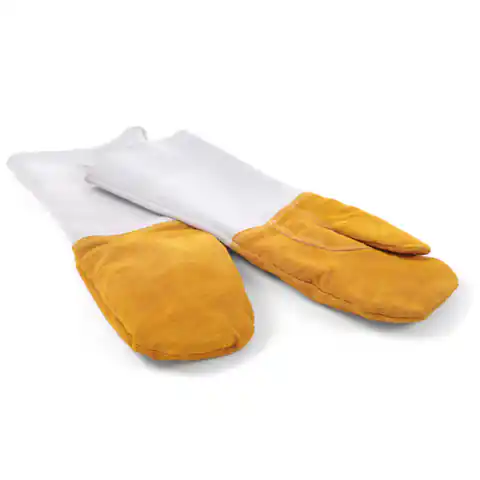 ⁨Thermal kitchen protective leather gloves 2pcs.⁩ at Wasserman.eu