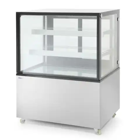 ⁨Refrigerated confectionery display cabinet 2-shelf LED mobile 410L⁩ at Wasserman.eu