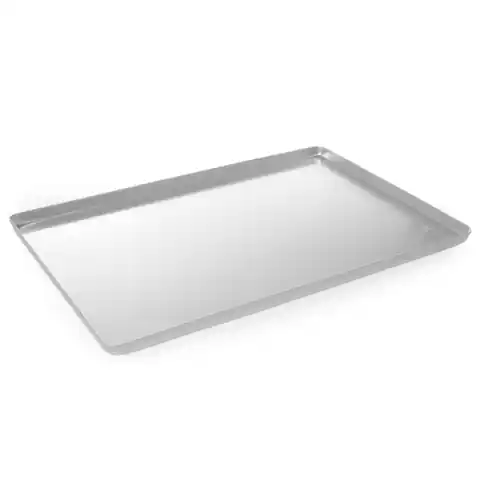 ⁨Display confectionery tray for dough 30x20cm - silver⁩ at Wasserman.eu
