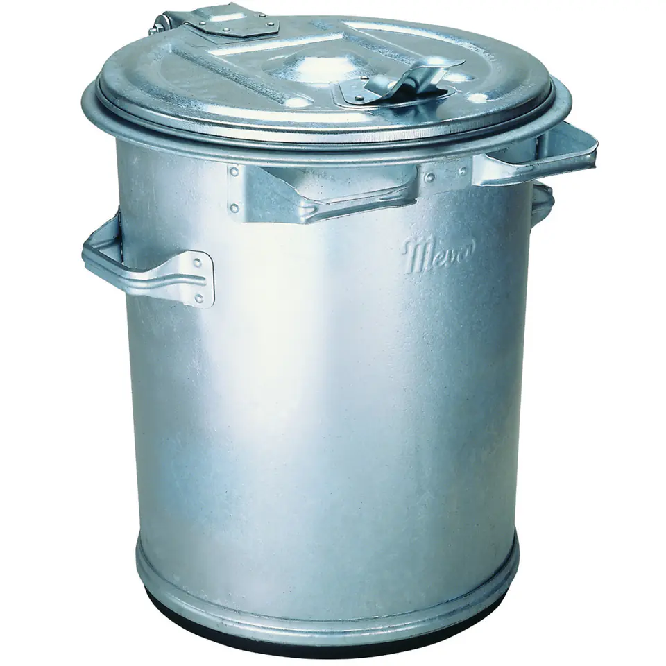⁨METAL bucket container RETRO for hot ash made of galvanized sheet metal 70L⁩ at Wasserman.eu