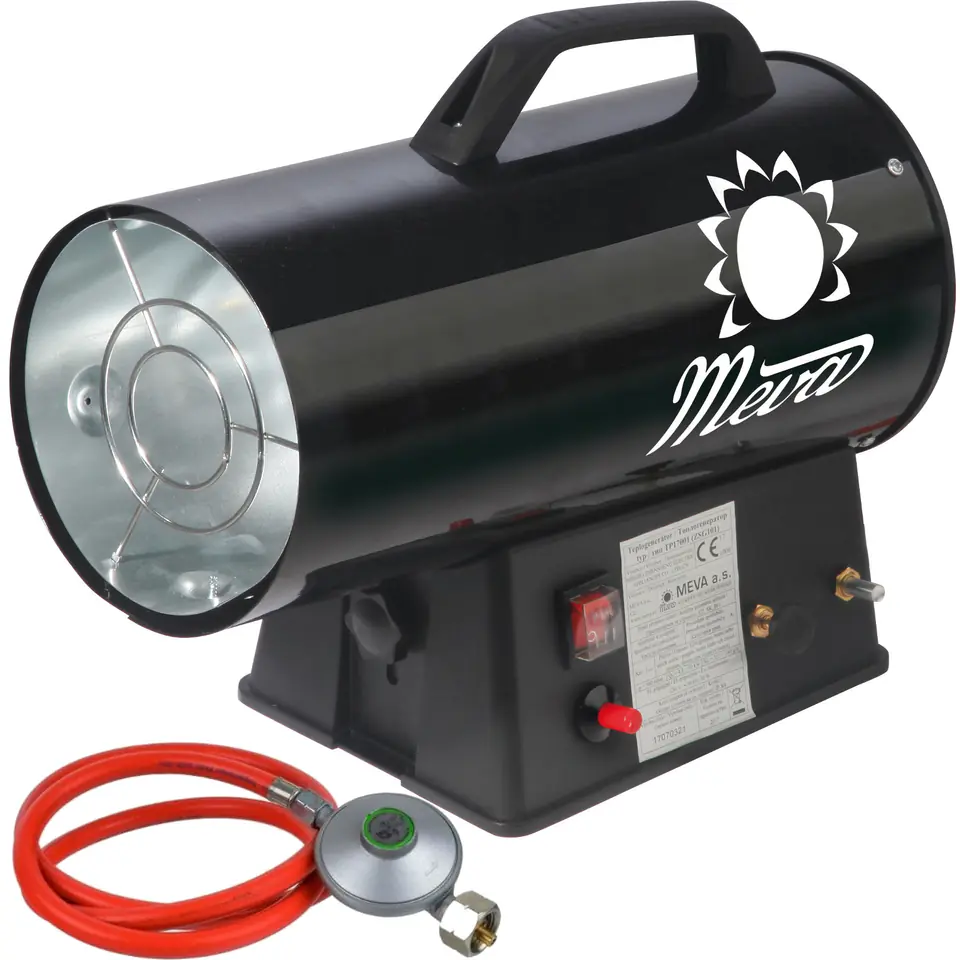 ⁨Gas blower heater gas heater 10kW⁩ at Wasserman.eu