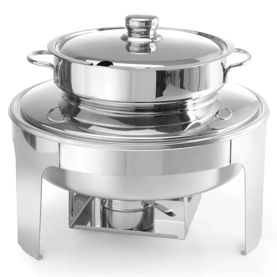 ⁨Soup candle paste warmer polished steel 10L⁩ at Wasserman.eu