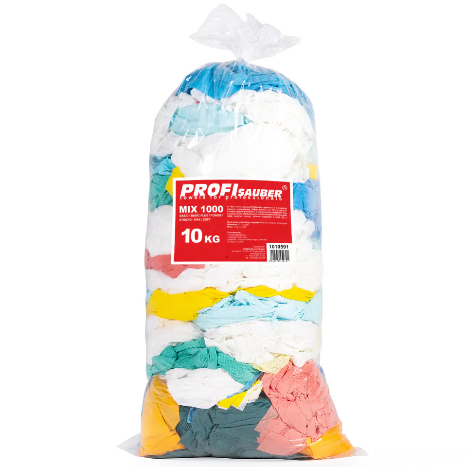 ⁨ProfiSauber wipes various types of MIX 1000 - 10kg⁩ at Wasserman.eu