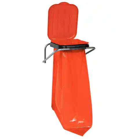 ⁨Hanging wall mount for waste segregation red - bags 120L⁩ at Wasserman.eu