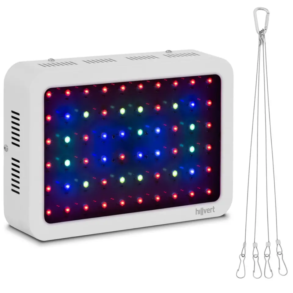 Hillvert LED Pflanzenwachstum wachsende Lampe 600W Weiß im Wasserman.eu