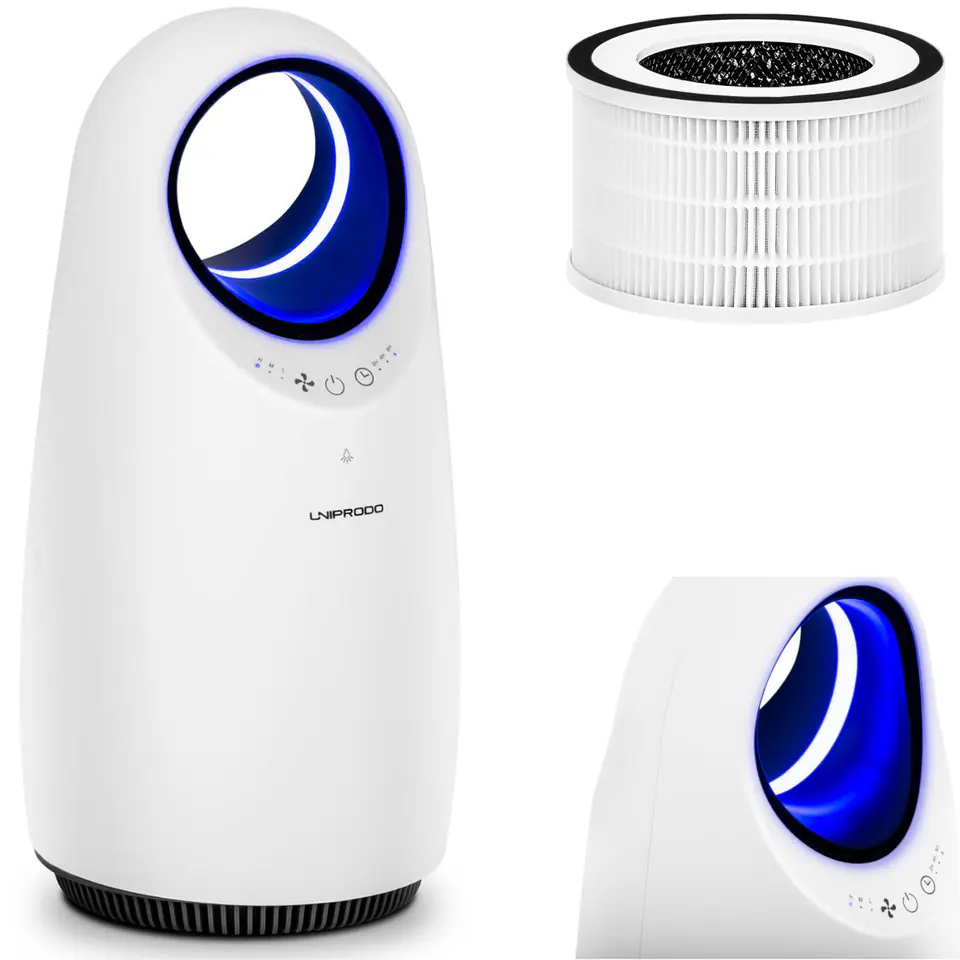 ⁨Air purifier Uniprodo 10 m2 80 m3/h⁩ at Wasserman.eu