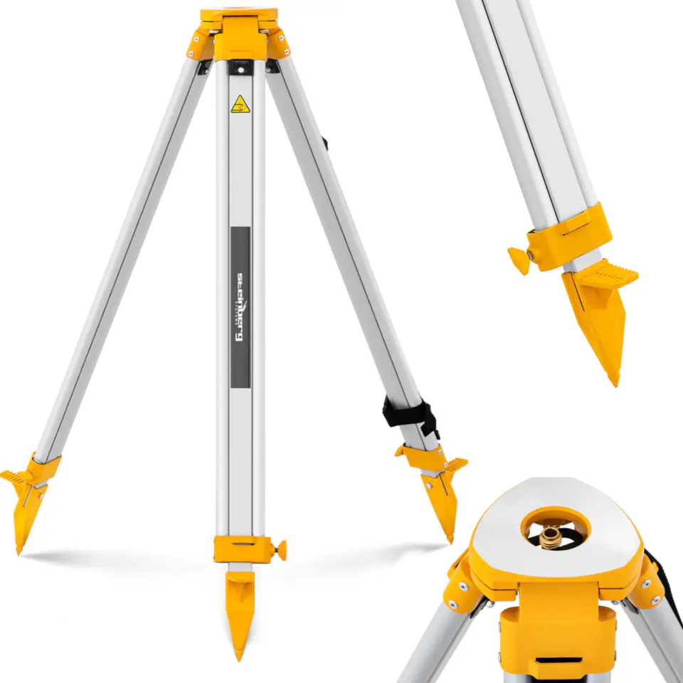 ⁨Geodetic tripod for level - from 105 cm to 165 cm⁩ at Wasserman.eu