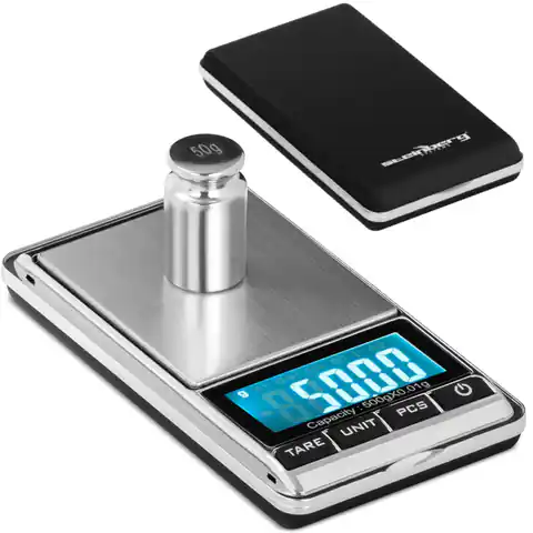 ⁨Precision Jewelry Scale Pocket Counting LCD Pieces 500g / 0.01g⁩ at Wasserman.eu
