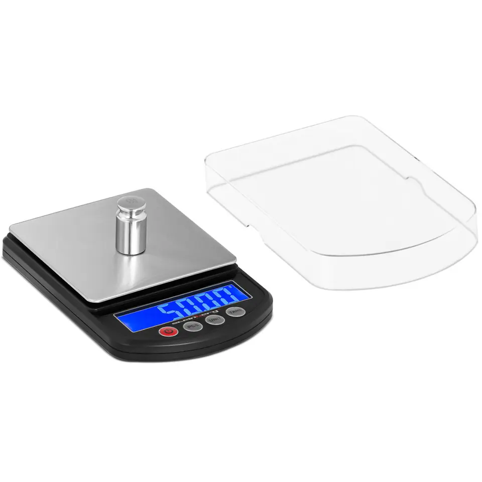 ⁨Precision Jewelry Scale Accurate Counting Pieces 500 / 0.01 g⁩ at Wasserman.eu