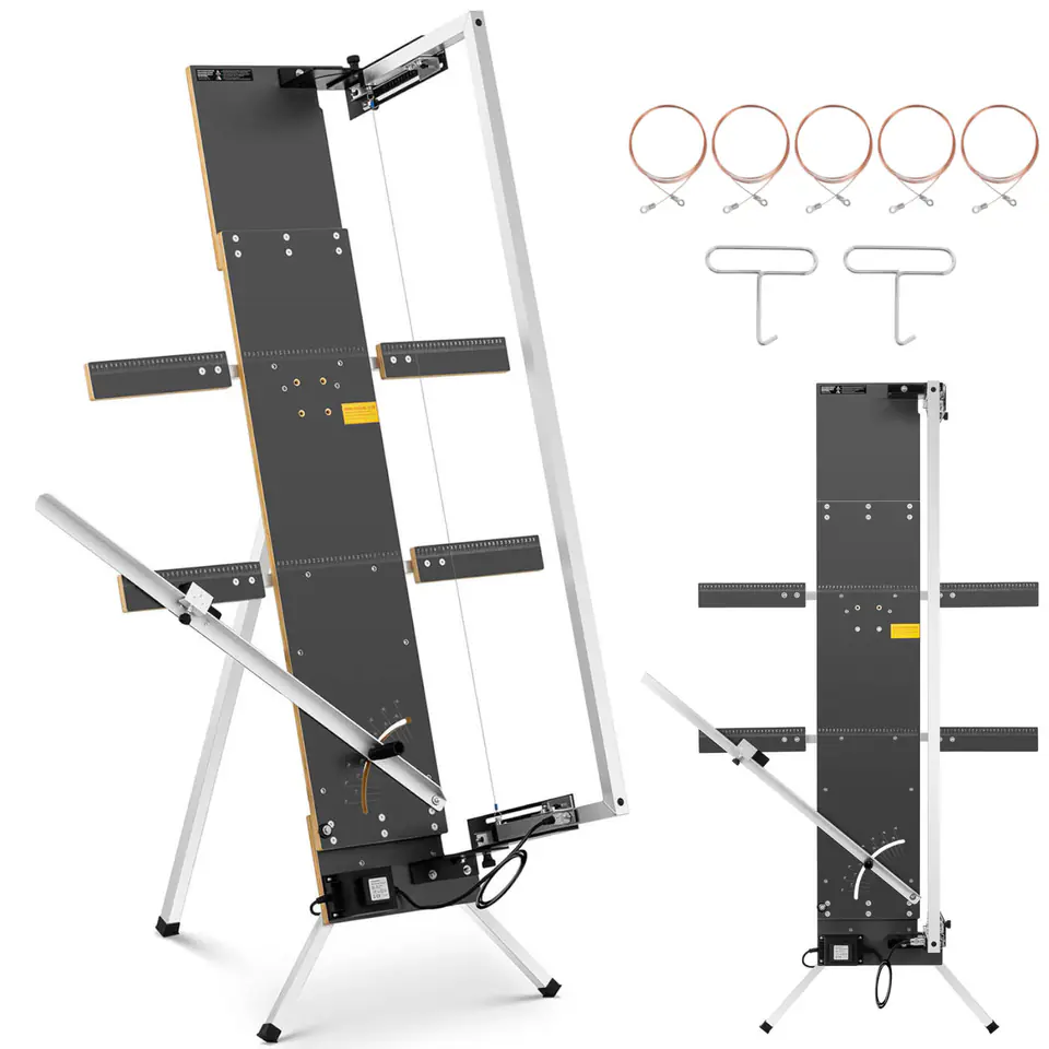 ⁨Maschine Thermomesser zum Schneiden von Polystyrol KIT Halterungsrahmen 5 x Draht 130 cm⁩ im Wasserman.eu