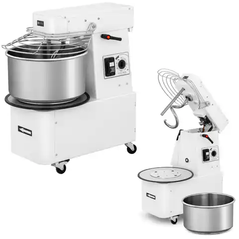 ⁨Spiral mixer spiral mixer for dough with removable bowl 22 l 56 kg/h 750 W ITALY⁩ at Wasserman.eu