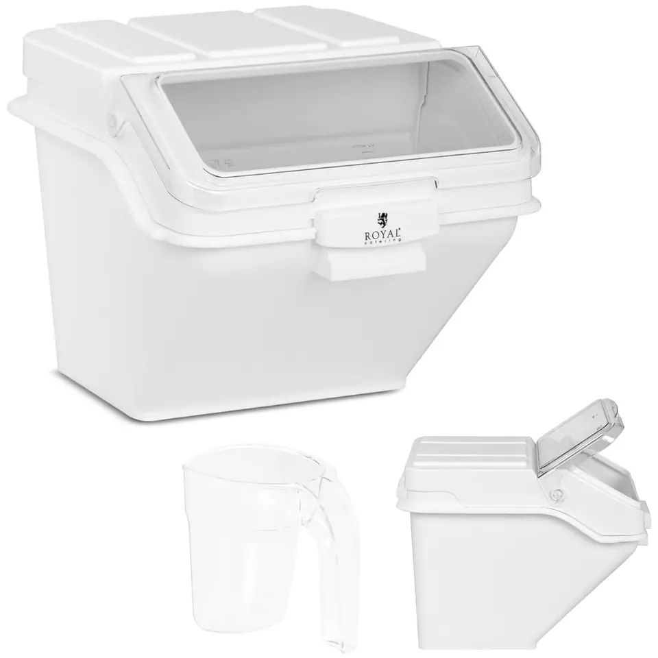 Catering container for loose products with scoop 47 l at Wasserman.eu