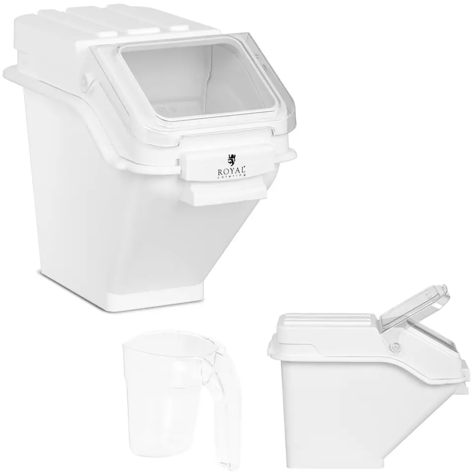 Catering container for loose products with a scoop 24 l at Wasserman.eu