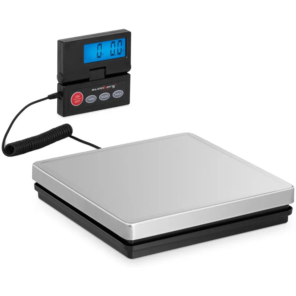 ⁨Waga platformowa pocztowa do 50 kg / 10g LCD⁩ w sklepie Wasserman.eu