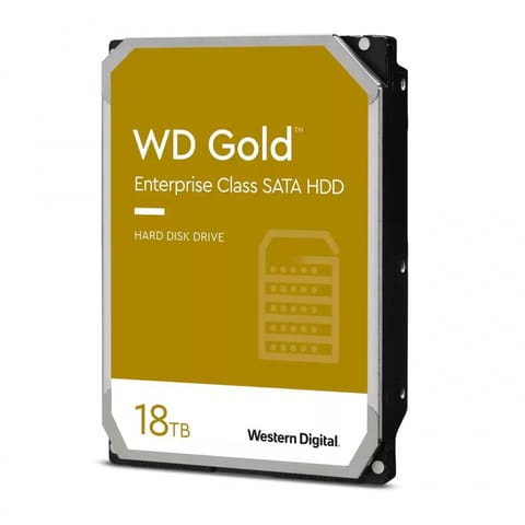 ⁨Dysk twardy WD Gold Enterprise 18TB 3,5 SATA 512MB 7200rpm⁩ w sklepie Wasserman.eu