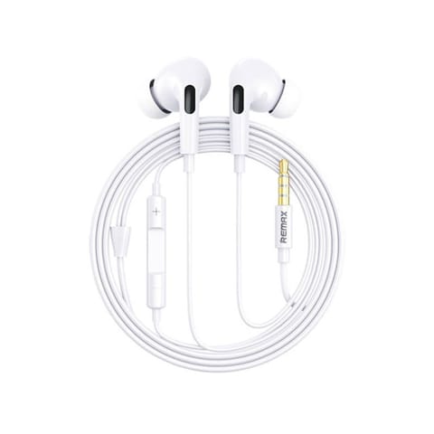 Słuchawki Remax RM-533, 3.5 mini jack, 1.2m (białe) w sklepie Wasserman.eu