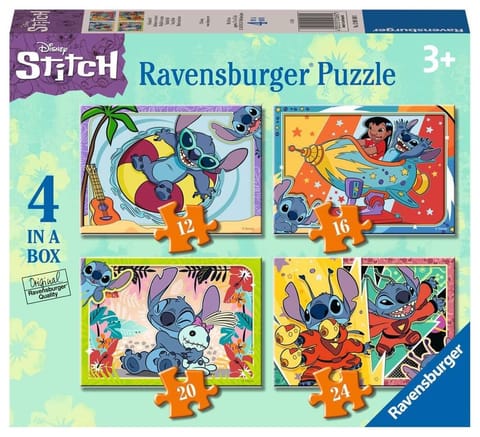 ⁨Puzzles 4in1 Disney Stitch⁩ at Wasserman.eu