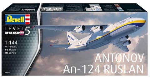 ⁨Plastic model Antonov AN-124 Ruslan 1/144⁩ at Wasserman.eu