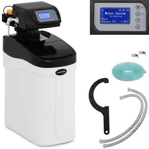 ⁨Water descaler softener with automatic valve 6.5 l 3.3 W LCD⁩ at Wasserman.eu