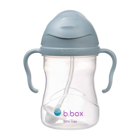 ⁨Bidon ze słomką 240ml błękitny⁩ w sklepie Wasserman.eu
