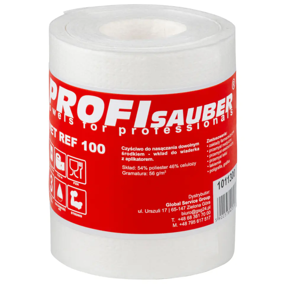 ⁨Wet cloths POWER ProfiSauber WET REF 100 - CARTRIDGE⁩ at Wasserman.eu