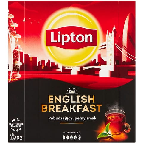 ⁨Herbata Lipton English Breakfast (92)⁩ w sklepie Wasserman.eu