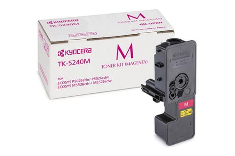 ⁨Kyocera Original Toner Cartridge TK-5240M, magenta, 3000s, 1T02R7BNL0, Kyocera M5526cdn, M5526cdw, P5026cdn,P5026cdw, O⁩ at Wasserman.eu