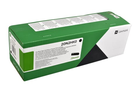 Lexmark - Hojtydende - sort - original at Wasserman.eu