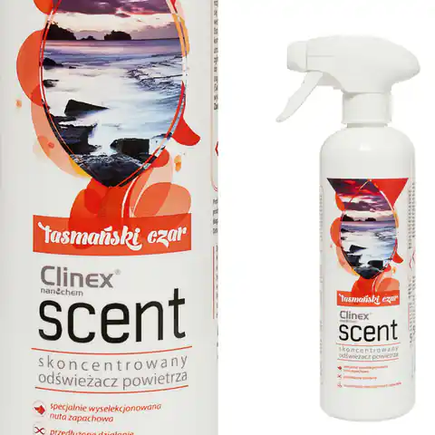 ⁨Concentrated air freshener sprayed on CLINEX Scent surfaces - Tasmanian Spell 500ML⁩ at Wasserman.eu