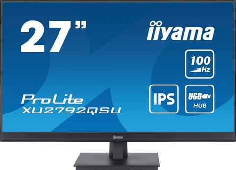 ⁨Monitor 27 inches ProLite XU2792QSU-B6 IPS,QHD,100Hz,HDMI,DP,4xUSB3.2,SLIM⁩ at Wasserman.eu