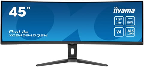 ⁨Monitor 44.5 inches XCB4594DQSN-B1 VA,DQHD,165HZ,USB-C-DOCK,RJ45,32:9,1500R,450cd/m2,3000:1,0.8ms,3xUSB,2xHDMI,1xDP,2x3W,PowerDelivery-90W⁩ at Wasserman.eu