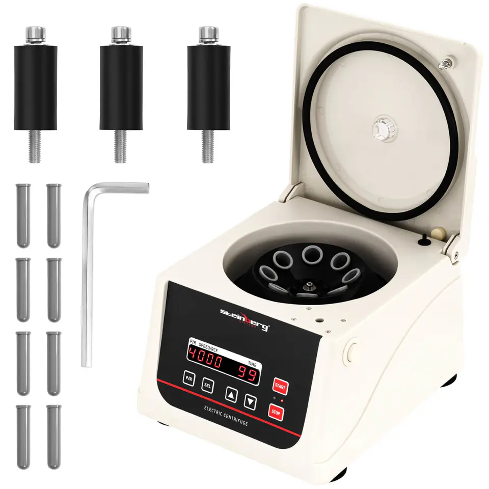 ⁨Professional plasma centrifuge 4000 rpm up to 8 tubes 15 ml⁩ at Wasserman.eu