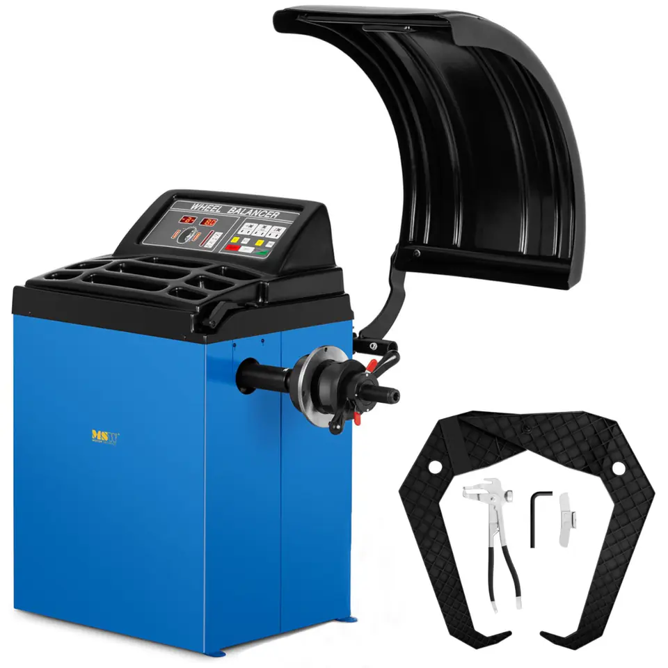 ⁨Wyważarka automatyczna do kół samochodowych motocyklowych do 65 kg śr. 10-24'' LED⁩ w sklepie Wasserman.eu