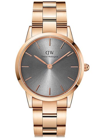 ⁨ZEGAREK MĘSKI DANIEL WELLINGTON Iconic Link Grey DW00100332 (zw003a)⁩ w sklepie Wasserman.eu
