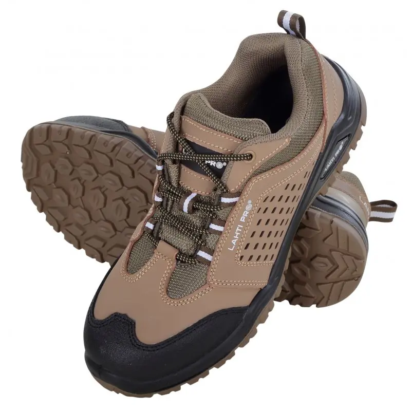 ⁨Nubuck shoes with beige-czar holes, s1 sra,"47",ce,lahti⁩ at Wasserman.eu