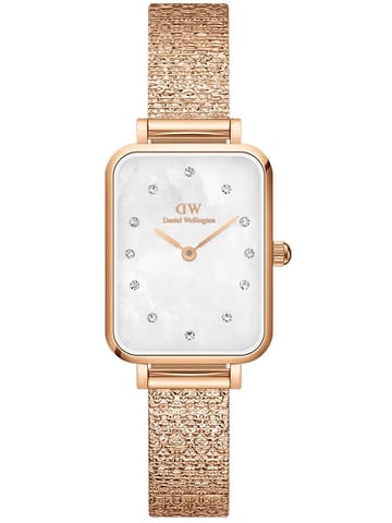 ⁨ZEGAREK DAMSKI DANIEL WELLINGTON Quadro Lumine Pressed Piano 20mm DW00100578 + BOX (zw519b)⁩ w sklepie Wasserman.eu