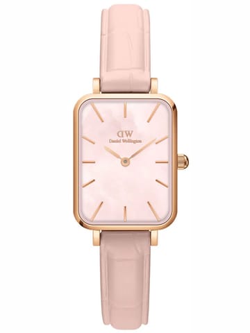 ⁨ZEGAREK DAMSKI DANIEL WELLINGTON Quadro Pressed Melrose Pearl 20mm DW00100508 + BOX (zw521a)⁩ w sklepie Wasserman.eu