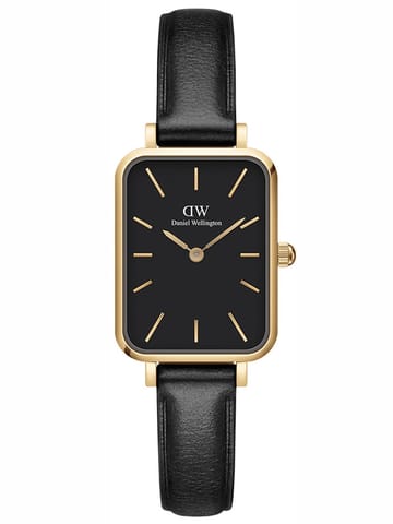 ⁨ZEGAREK DAMSKI DANIEL WELLINGTON Quadro Pressed Sheffield Gold 20mm DW00100560 + BOX⁩ w sklepie Wasserman.eu