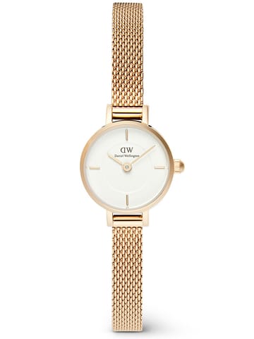 ⁨ZEGAREK DAMSKI DANIEL WELLINGTON Petite Mini Gold Stainless Steel 19mm DW00100745 + BOX (zw523b)⁩ w sklepie Wasserman.eu
