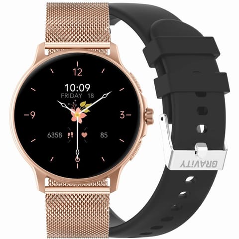 ⁨SMARTWATCH UNISEX GRAVITY GT12-4 - ROZMOWY BLUETOOTH, DODATKOWY PASEK (sg035d)⁩ w sklepie Wasserman.eu