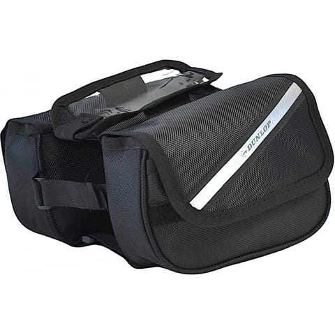 ⁨Sakwa rowerowa Dunlop Bike Frame Bag 2ass 027395 (kolor Czarny)⁩ w sklepie Wasserman.eu