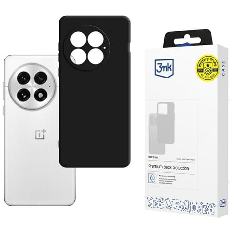 ⁨Etui 3MK Matt Case do OnePlus 13 czarny⁩ w sklepie Wasserman.eu
